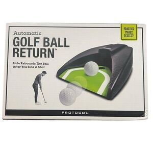 Automatic Golf Ball Return Protocol Indoor Practice Putting Green New In Box
